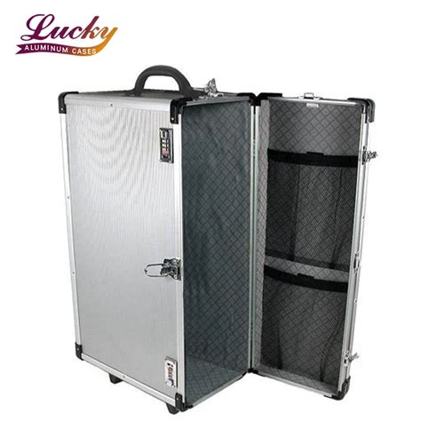 metalic display box|portable aluminum jewelry display cases.